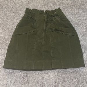 Zara Olive Green Skirt in a Size XS!